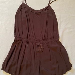 Black Garage Romper XS